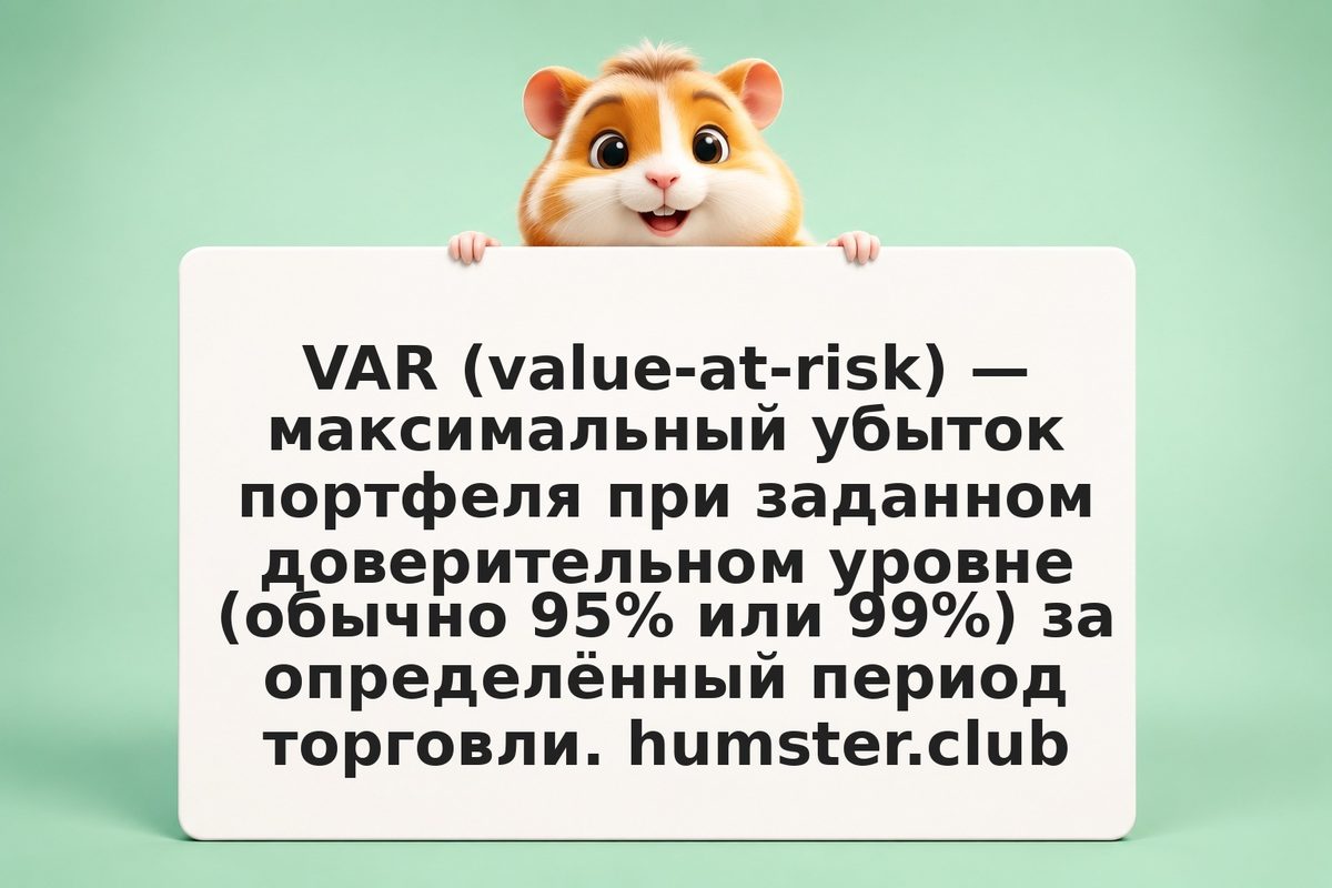Как ИИ считает VAR: распределение вероятностей и квантили