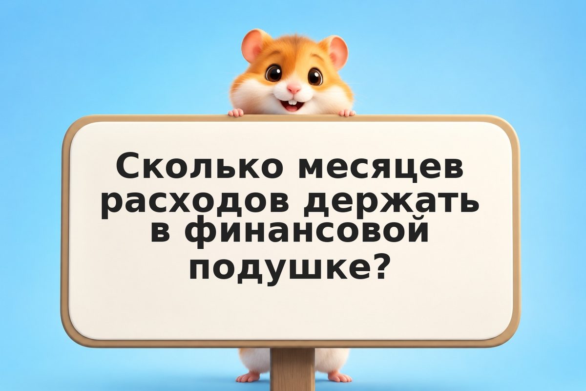 Сколько денег держать в финансовой подушке