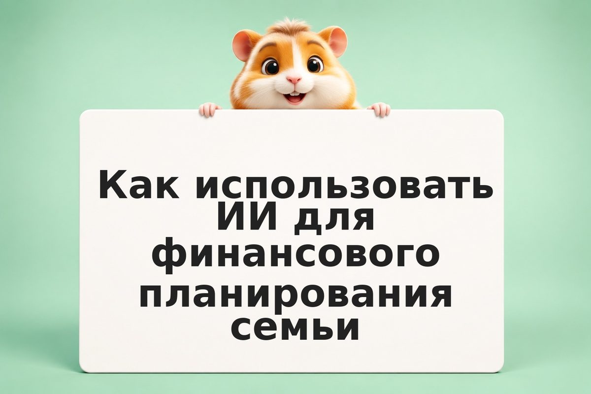 Как использовать ИИ для финансового планирования семьи