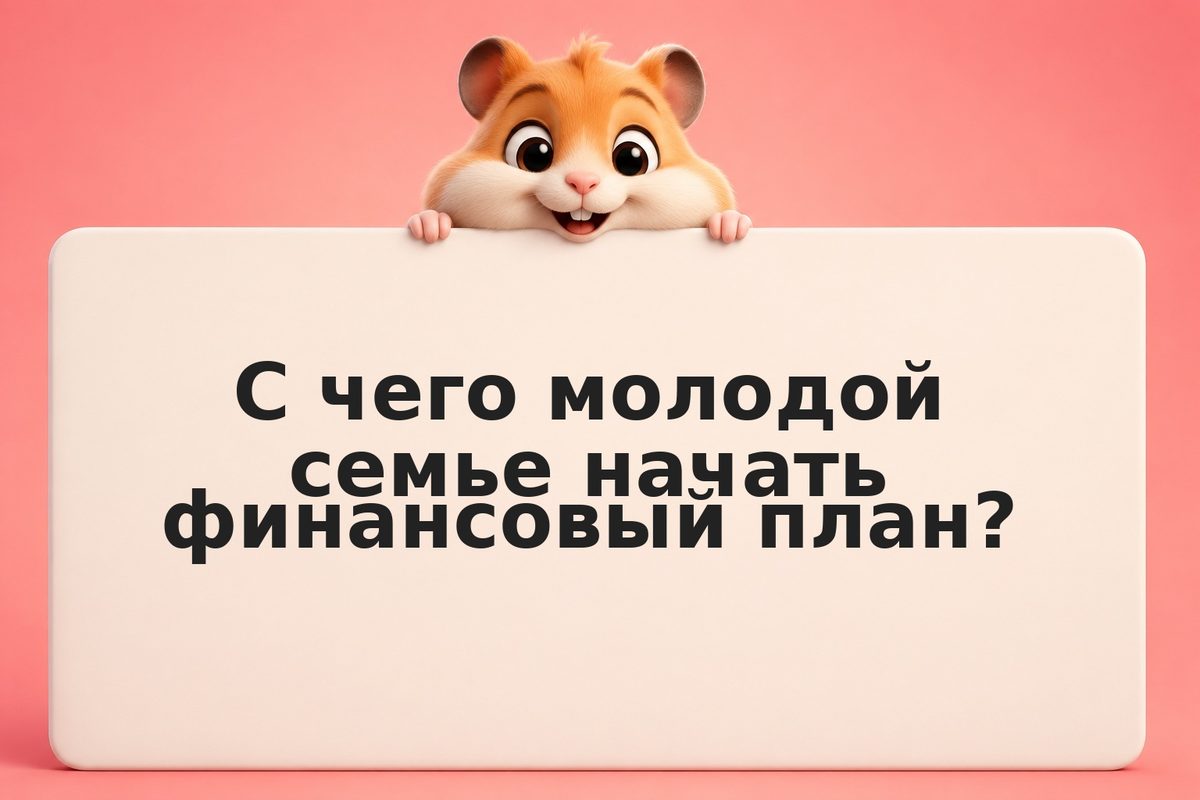 Финансовый план молодой семьи