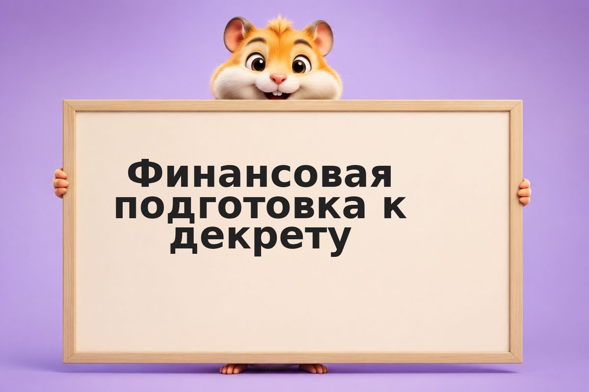 Финансовая подготовка к декрету
