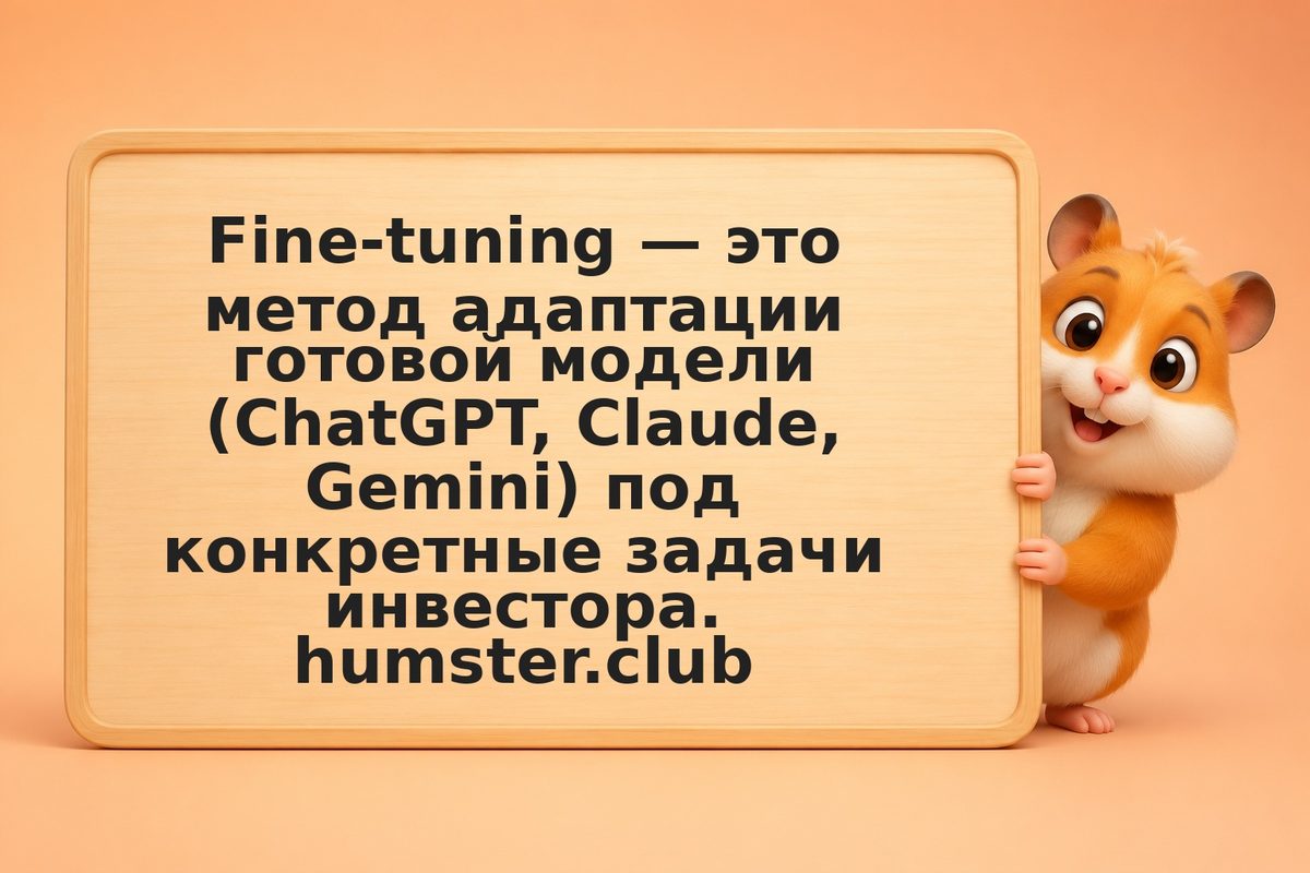 Fine-tuning GPT: как натренировать нейросеть на своих данных