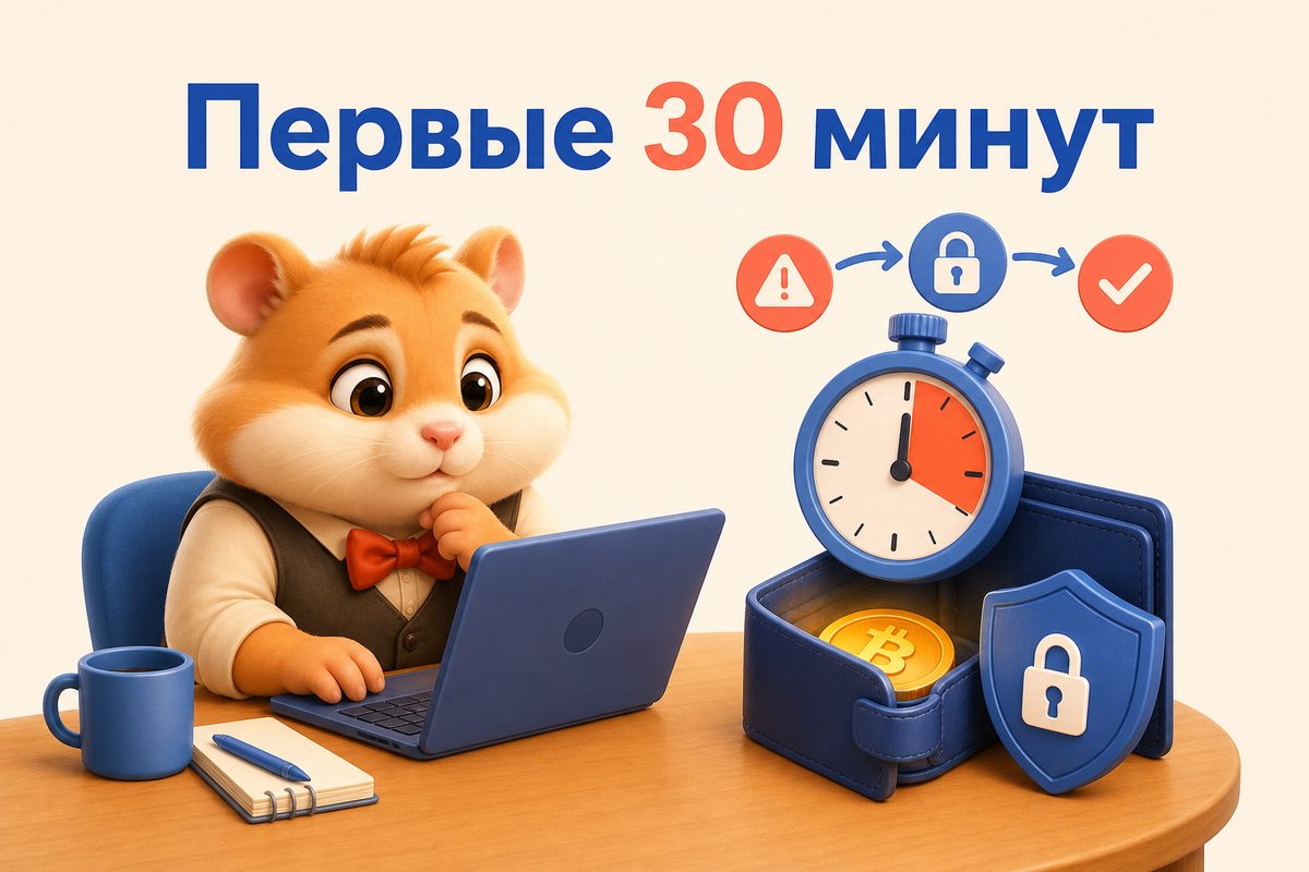 Первые 30 минут после компрометации кошелька: чеклист действий