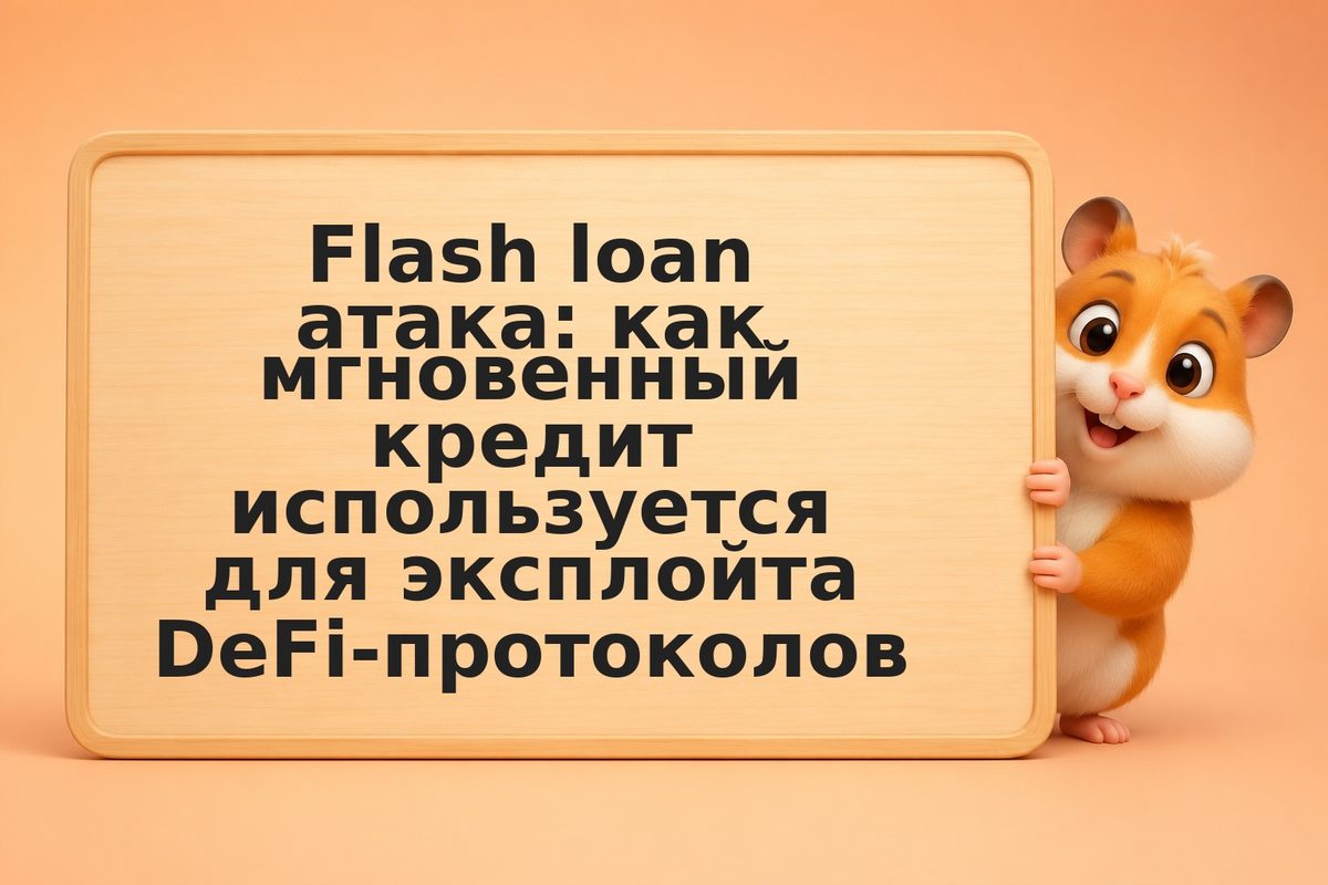 Flash loan атака: как мгновенный кредит используется для эксплойта DeFi-протокол