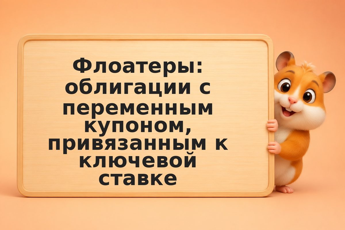 Флоатеры: облигации с переменным купоном, привязанным к ключевой ставке