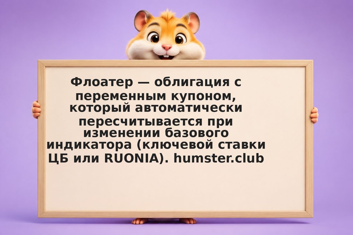 Флоатеры: облигации с переменным купоном, привязанным к ключевой ставке