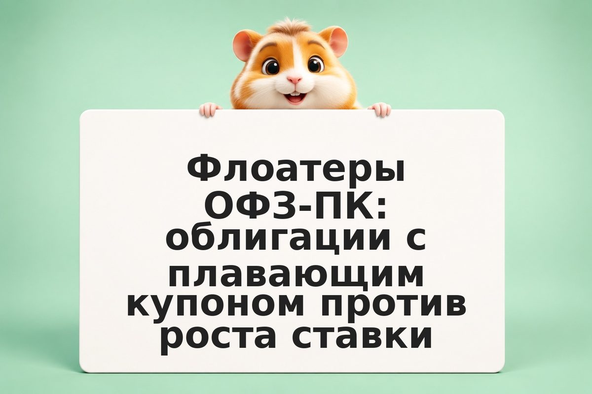 Флоатеры ОФЗ-ПК: облигации с плавающим купоном против роста ставки