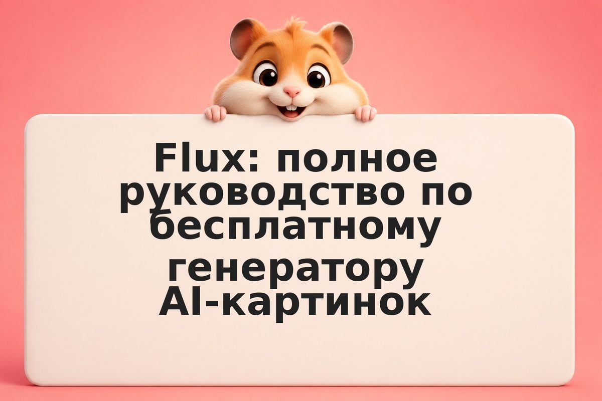 Flux: полное руководство по бесплатному генератору AI-картинок