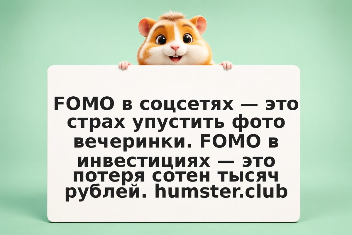 FOMO в инвестициях: как не пасть жертвой