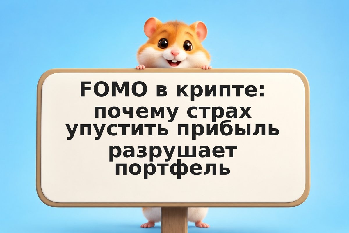 FOMO в крипте: почему страх упустить прибыль разрушает портфель
