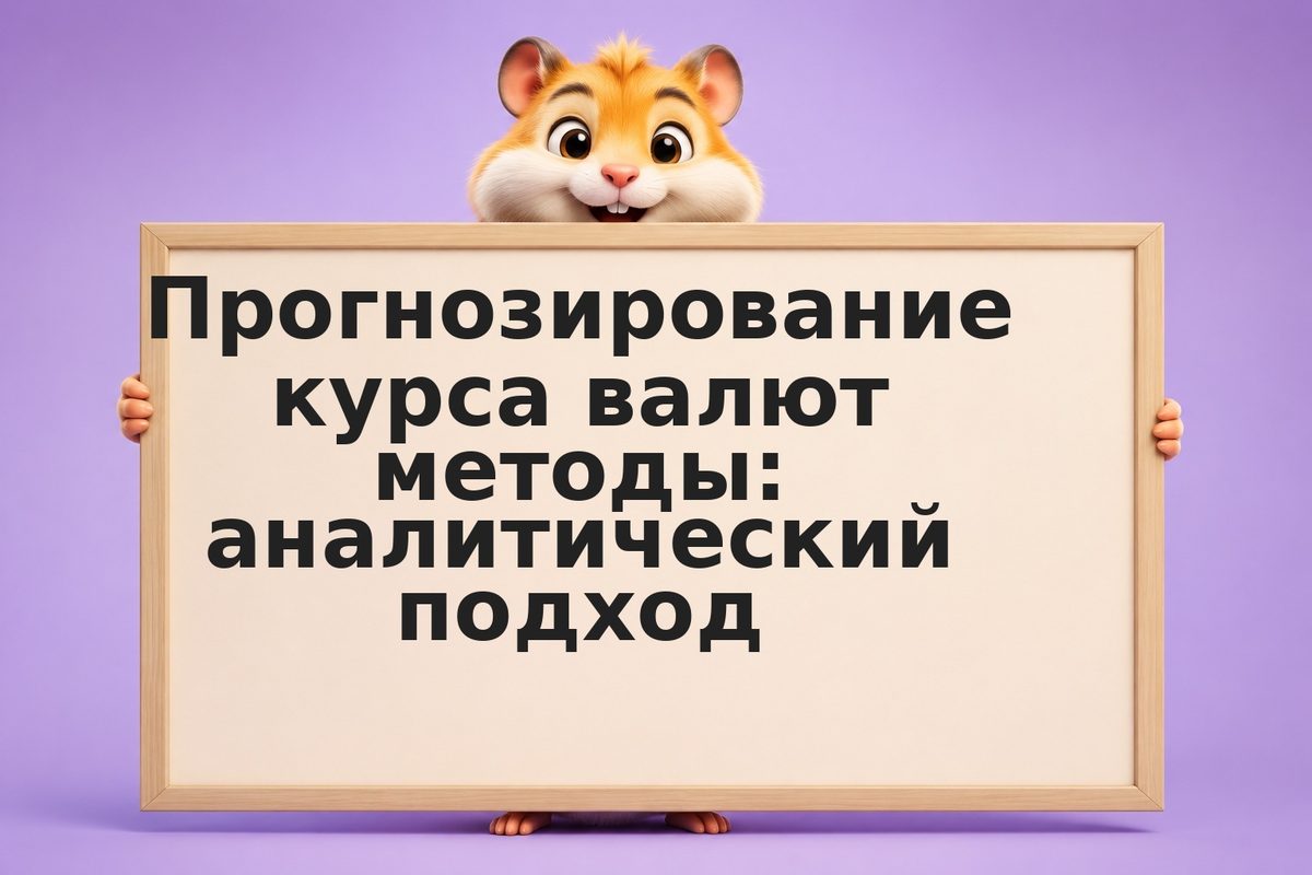 Прогнозирование курса валют методы: аналитический подход