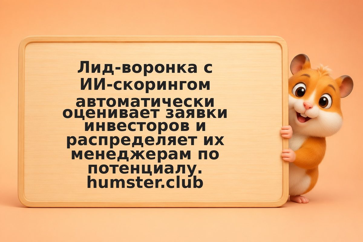 Как работает лид-воронка с ИИ: от формы к исполнителю