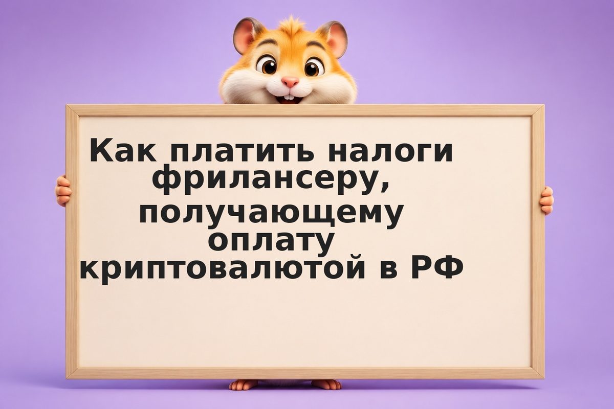 Как платить налоги фрилансеру, получающему оплату криптовалютой в РФ