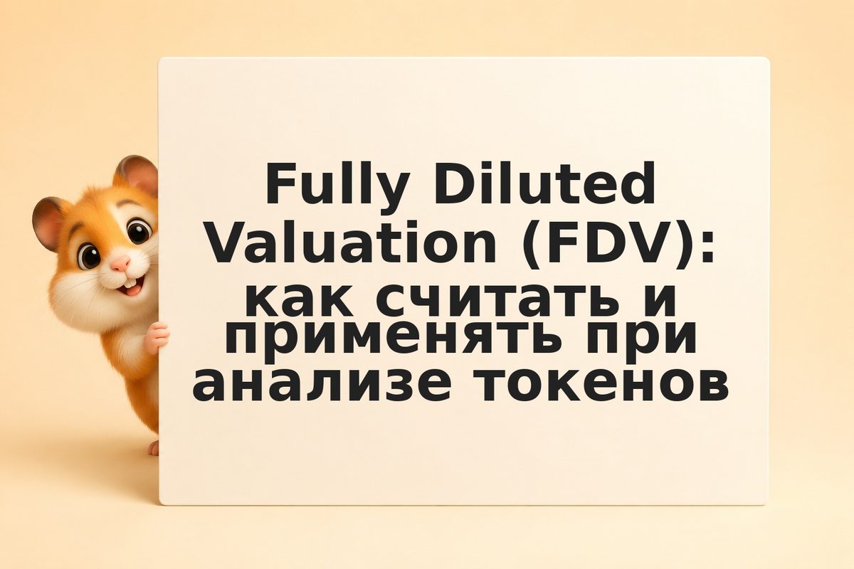 Fully Diluted Valuation (FDV): как считать и применять при анализе токенов
