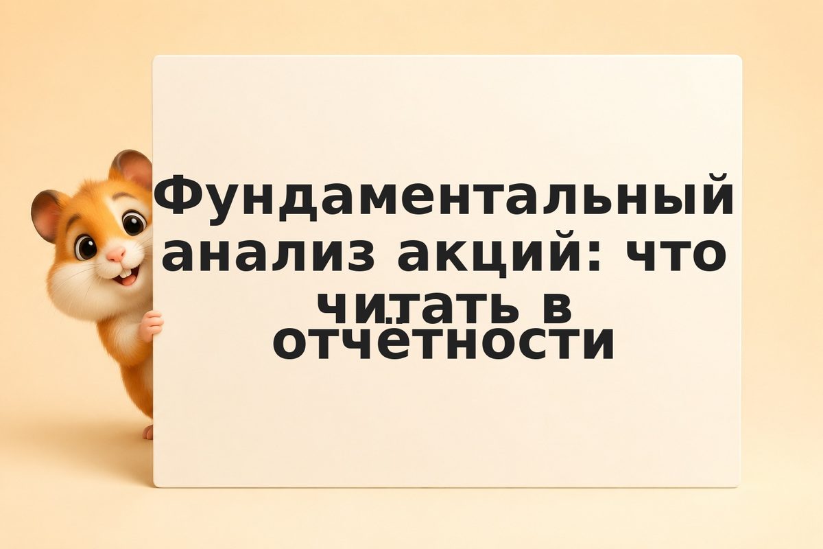 Фундаментальный анализ акций: что читать в отчётности