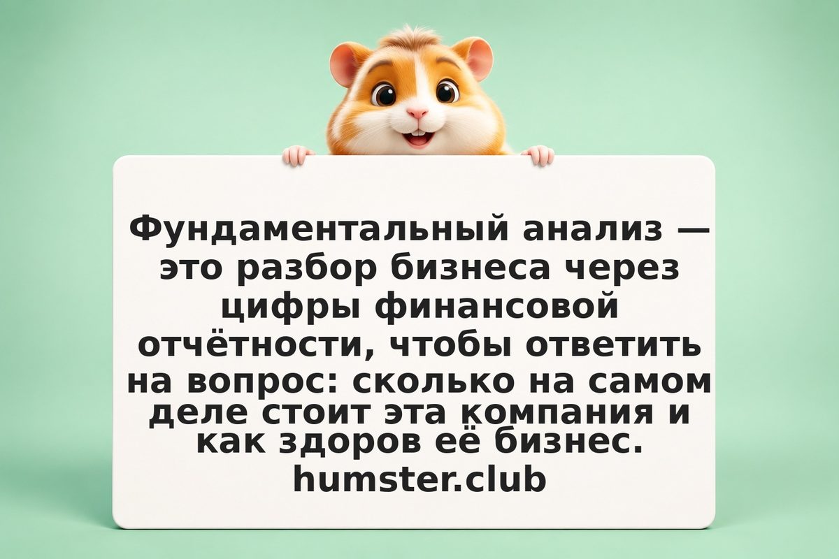 Фундаментальный анализ акций: что читать в отчётности