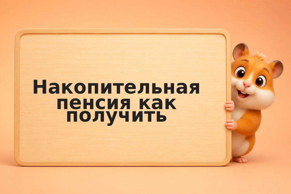 Накопительная пенсия как получить