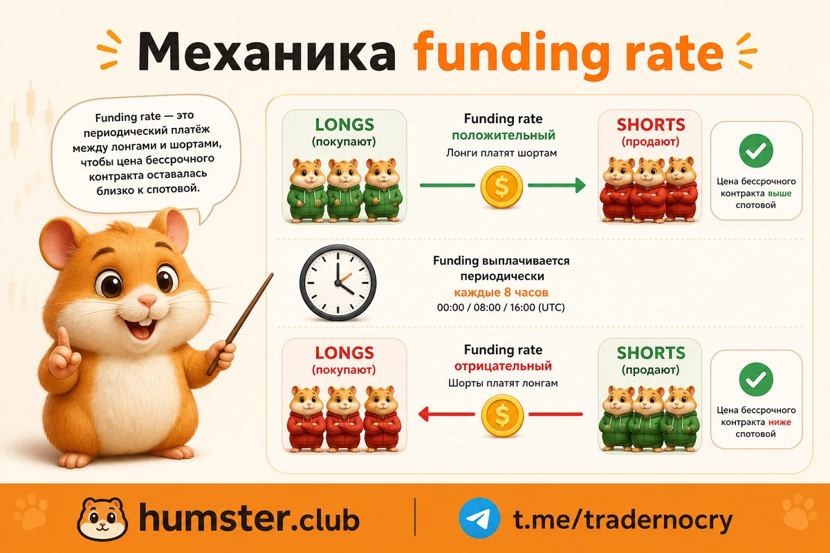 Funding rate в перпетуальных фьючерсах: механизм, прогноз и арбитраж