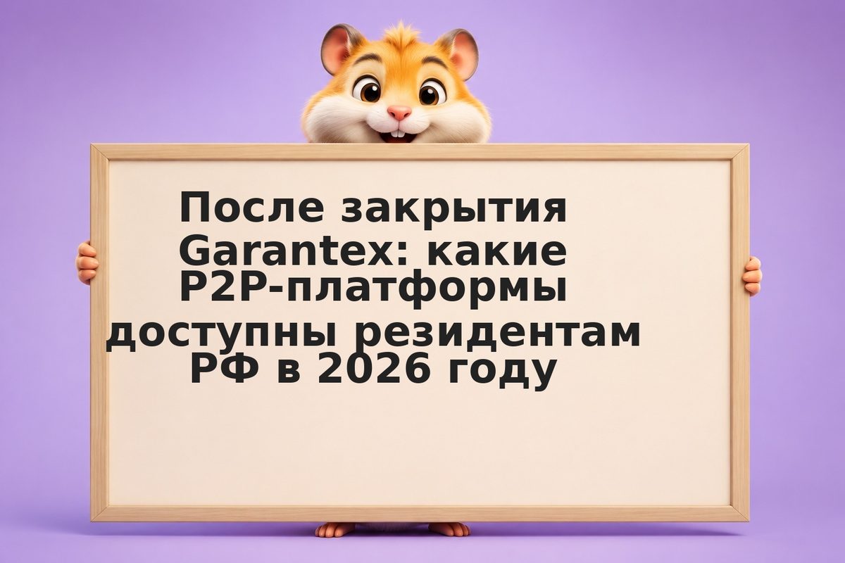 После закрытия Garantex: какие P2P-платформы доступны резидентам РФ в 2026 году