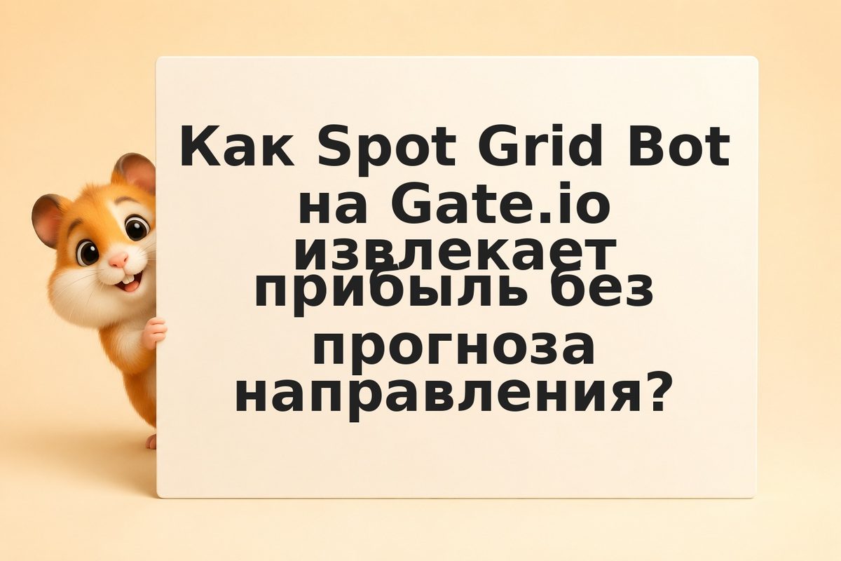 Gate Spot Grid Bot: извлечение прибыли из волатильности без прогноза тренда
