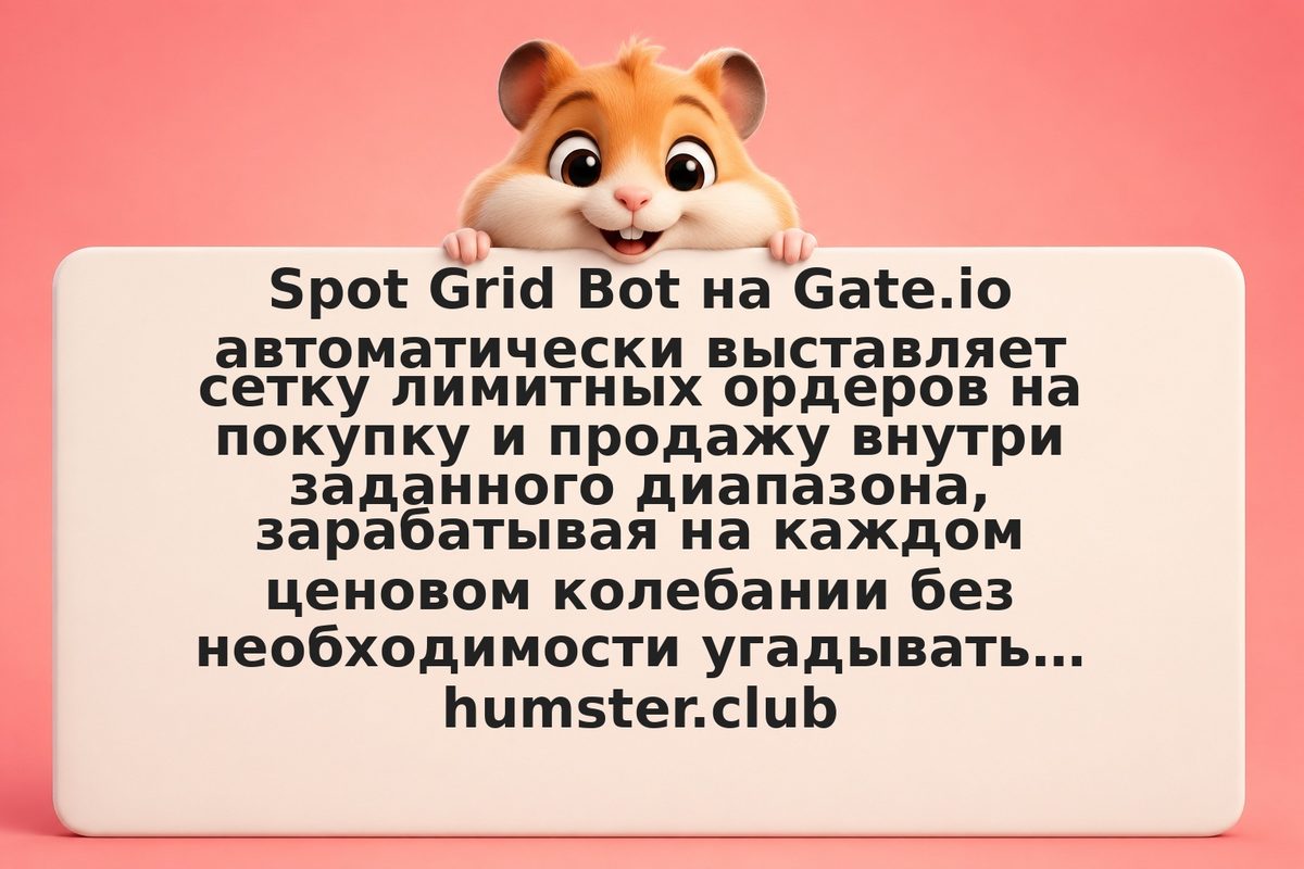 Gate Spot Grid Bot: извлечение прибыли из волатильности без прогноза тренда