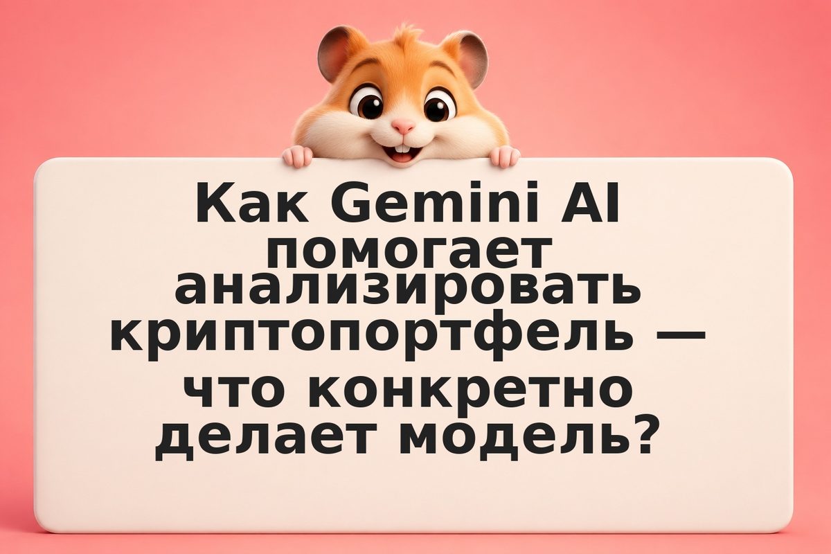 Gemini AI для оптимизации криптопортфеля: Python-интеграция, балансировка весов 