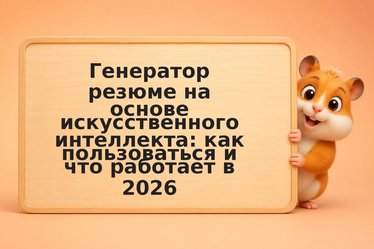 Генератор резюме на основе искусственного интеллекта: как пользоваться и что раб