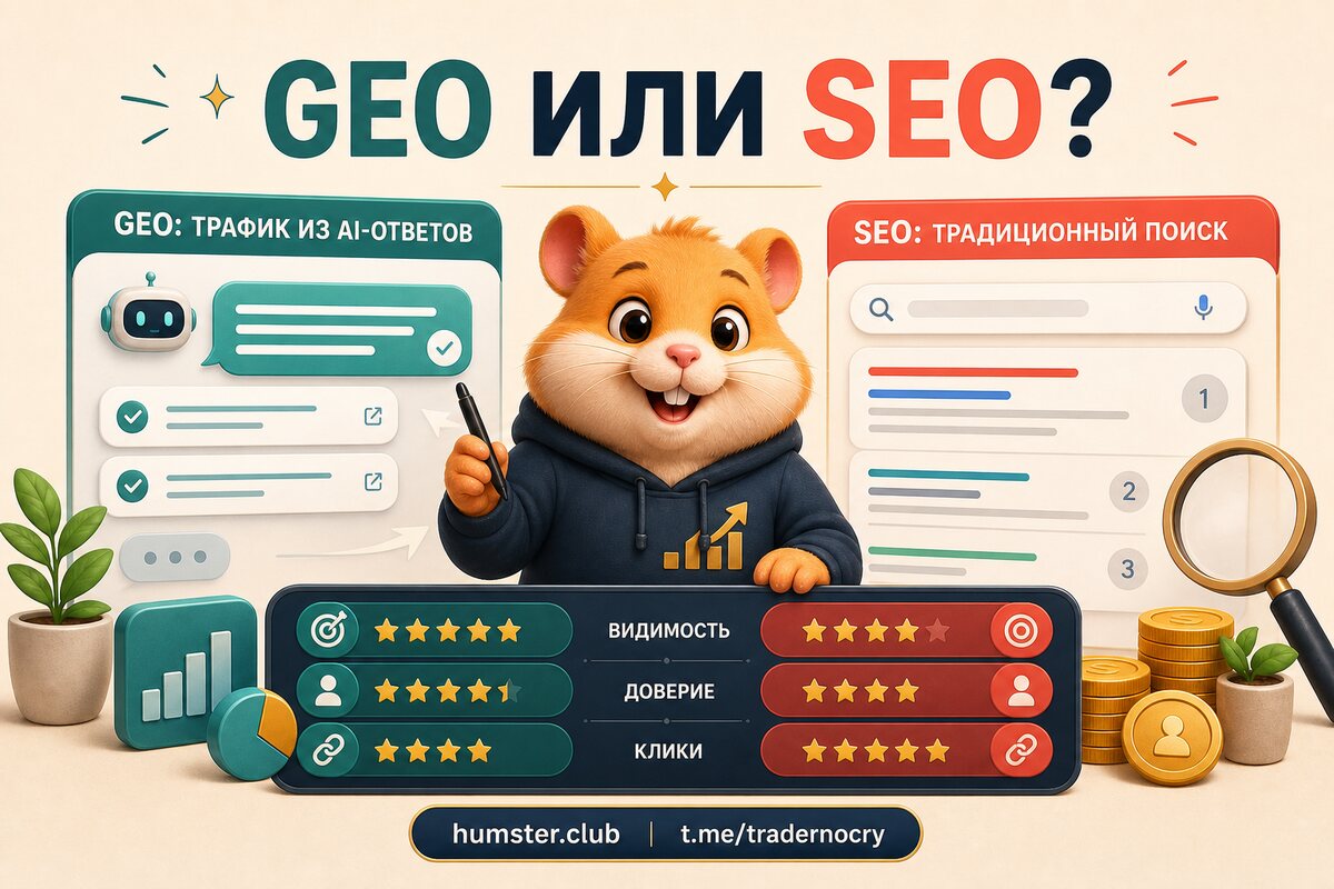 GEO vs SEO: что измерять, когда нейросети перехватывают трафик