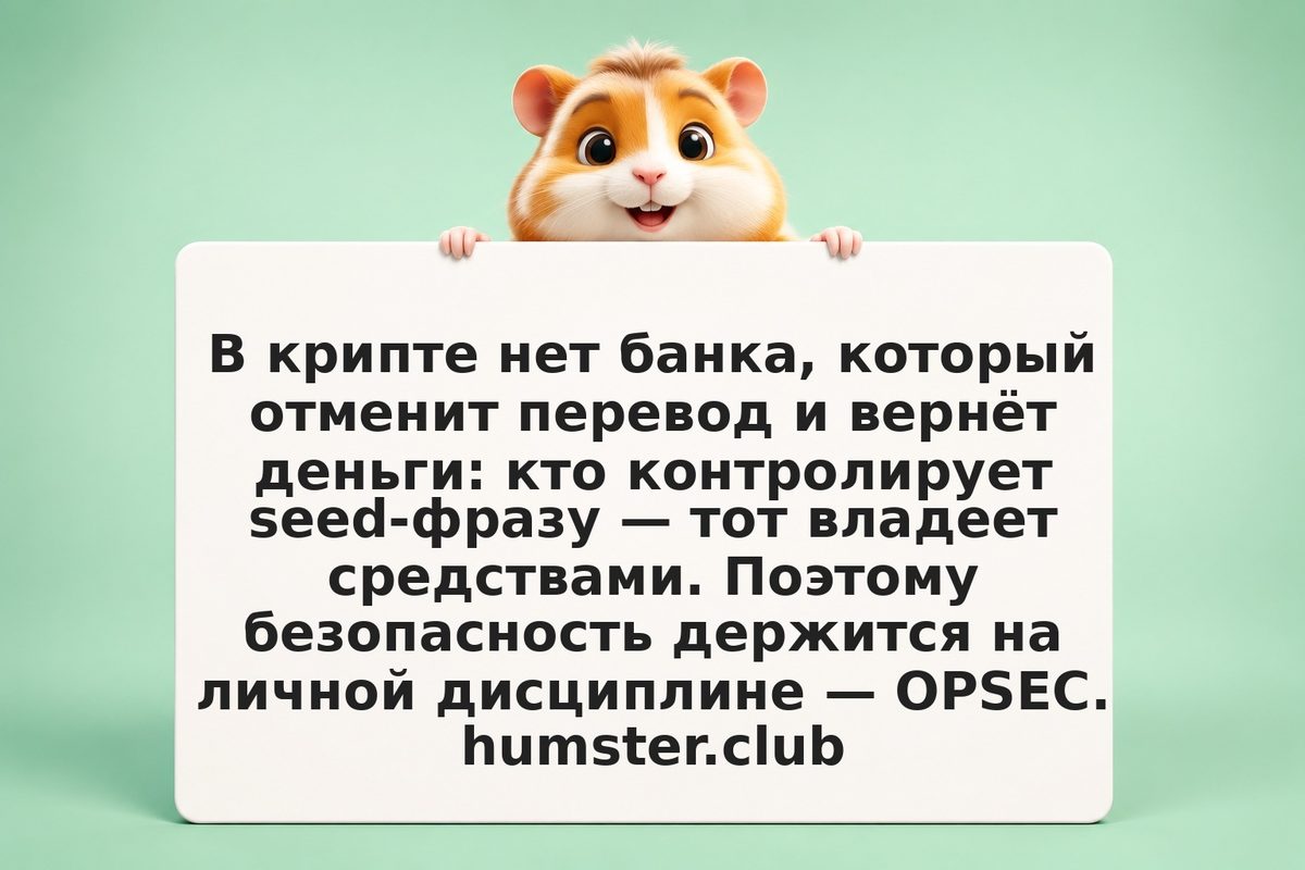 Гигиена крипто-кошелька: OPSEC-правила для защиты активов