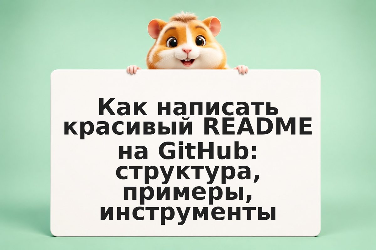 Как написать красивый README на GitHub: структура, примеры, инструменты