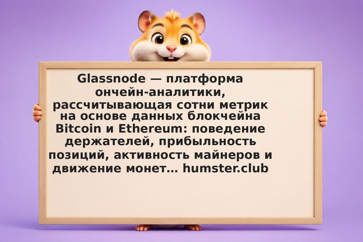 Glassnode: как читать ончейн-индикаторы биткоина