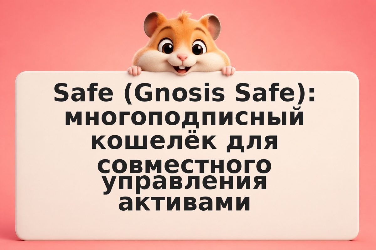 Safe (Gnosis Safe): многоподписный кошелёк для совместного управления активами