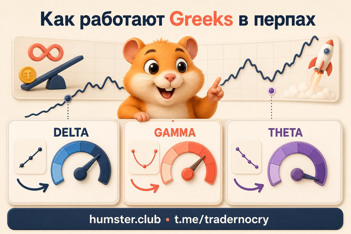 Опционные греки для бессрочных фьючерсов: как считать дельту, гамму и тету на Hy