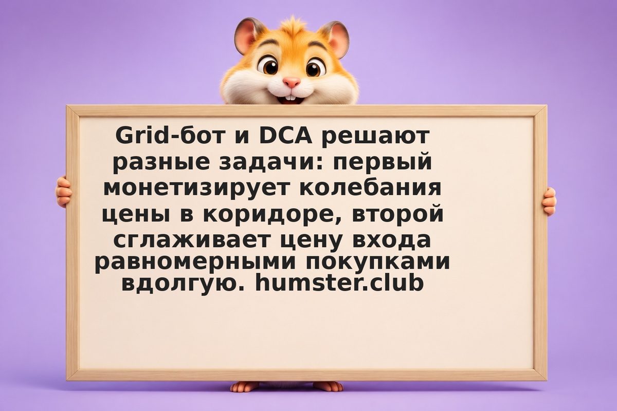 Grid-трейдинг или DCA: когда нужна автоматизация, а когда усреднение