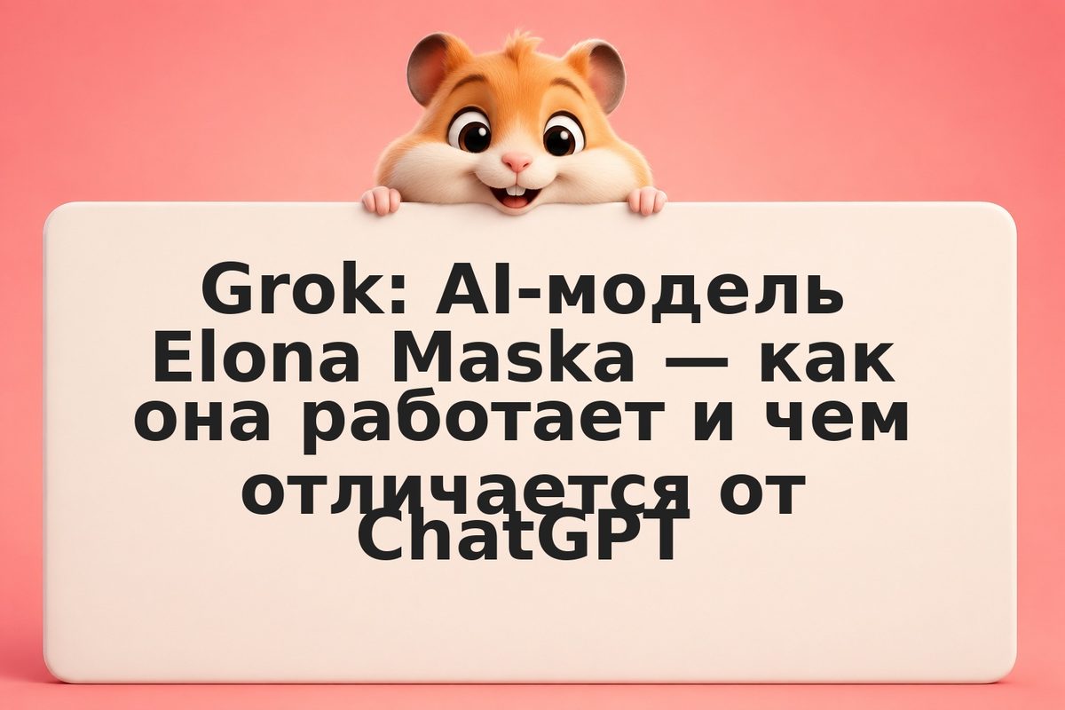 Grok: AI-модель Elona Maska — как она работает и чем отличается от ChatGPT