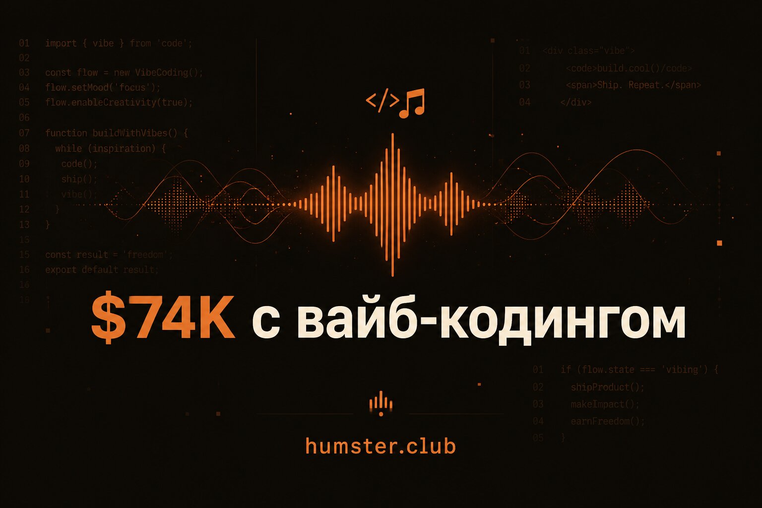 Pally: $74K в месяц на вайб-кодинге — кейс и принципы роста