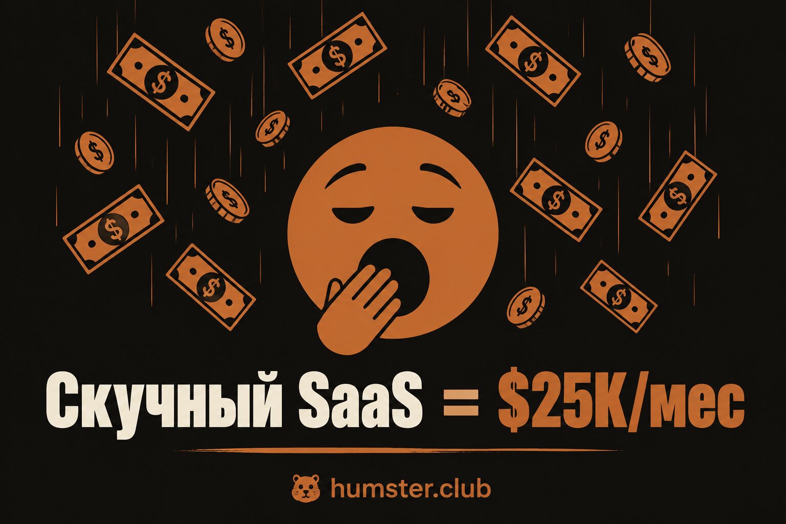 SaaS стартап без инвестиций: кейс $25K/мес на скучной идее