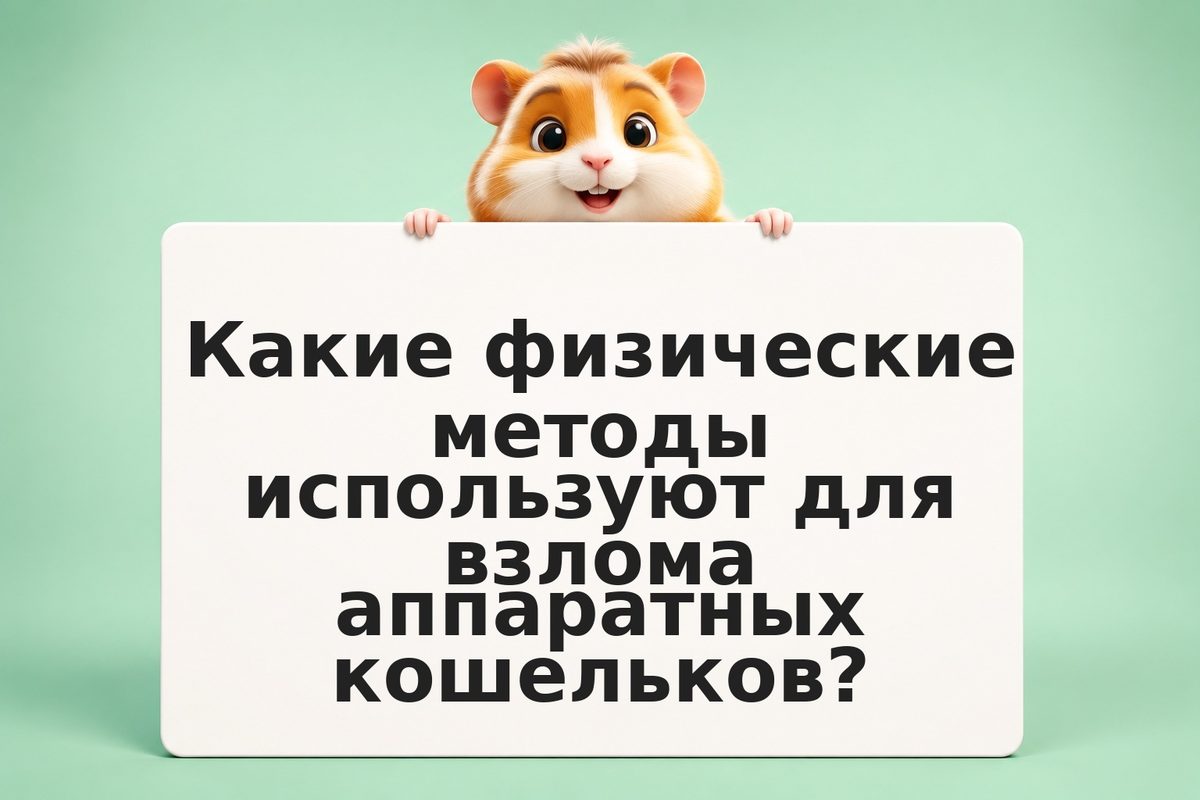 Взлом аппаратного кошелька: физическое нападение и цена восстановления