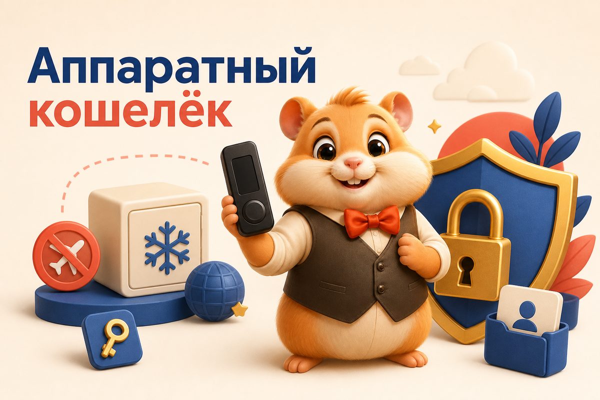 Аппаратный кошелёк: холодное хранение и полное владение