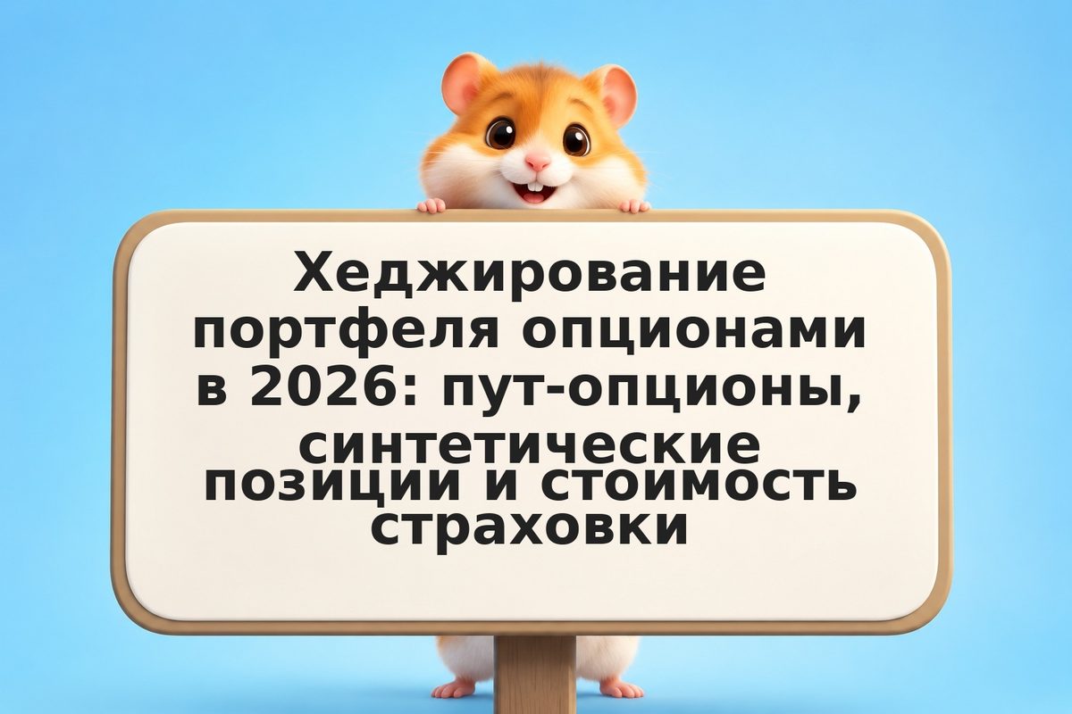 Хеджирование портфеля опционами в 2026: пут-опционы, синтетические позиции и сто