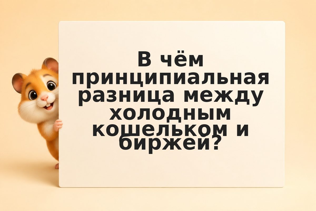 Холодный кошелёк или биржа: где безопаснее хранить