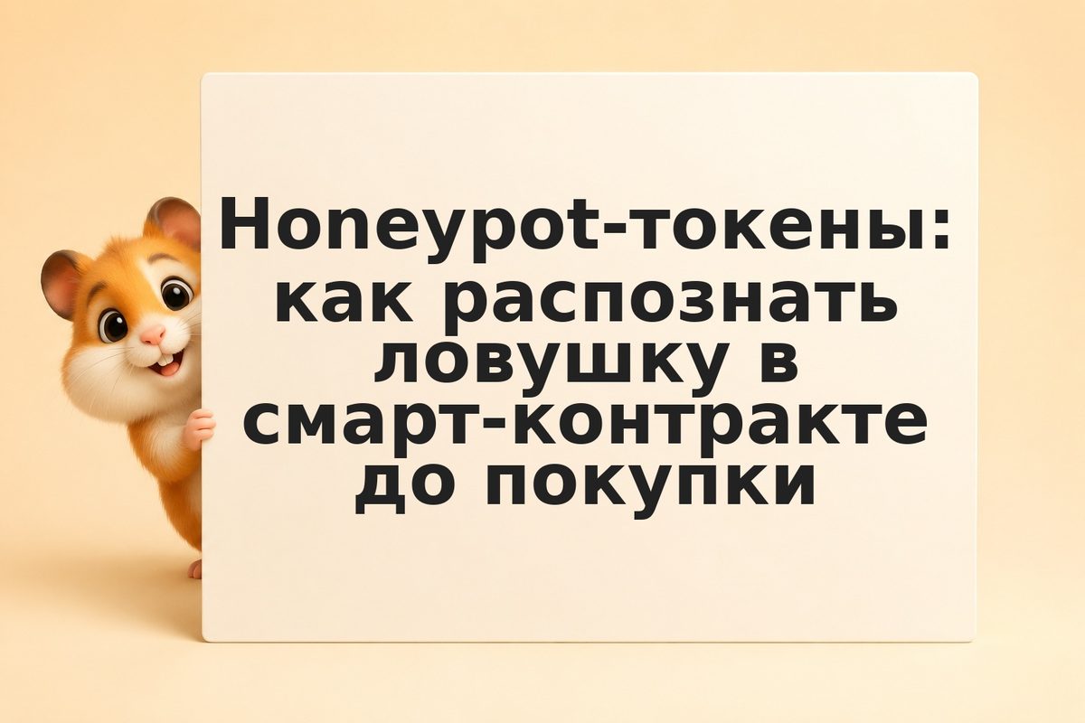 Honeypot-токены: как распознать ловушку в смарт-контракте до покупки