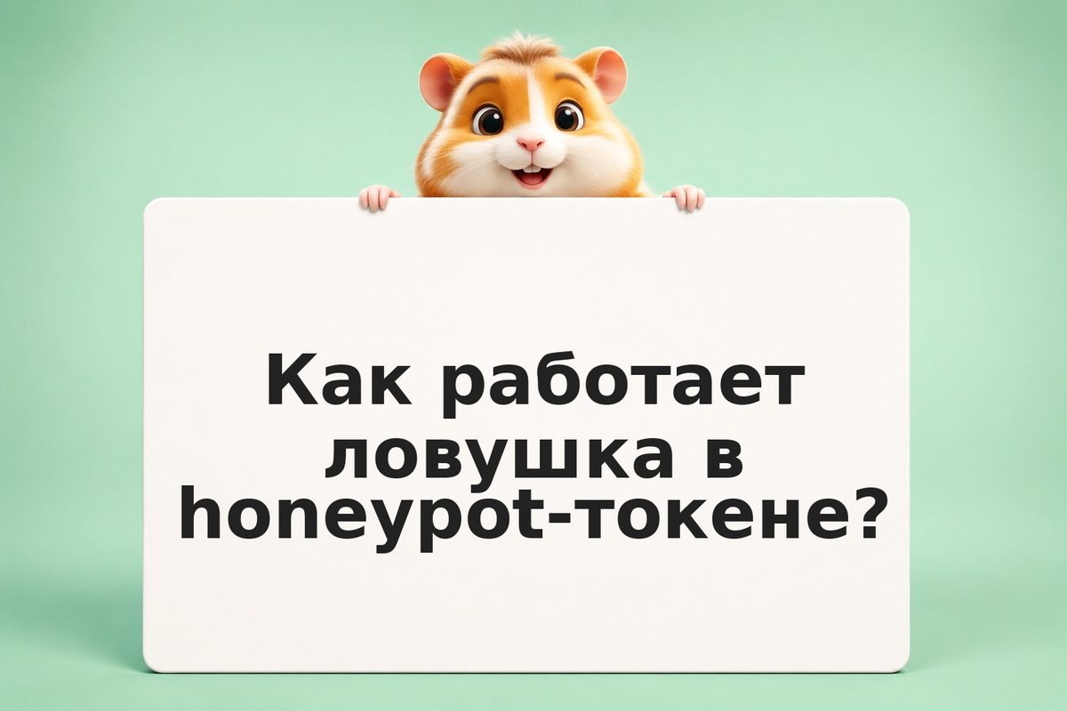 Honeypot токен: контракт разрешает купить, но запрещает продать