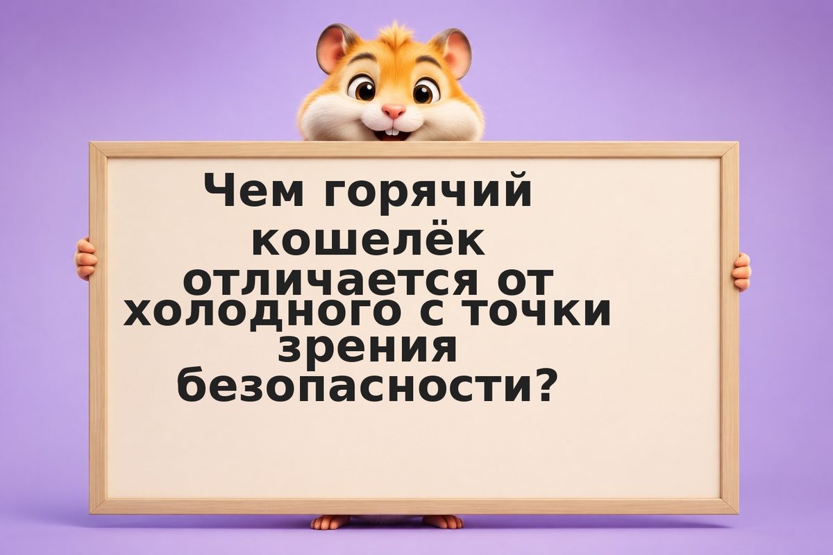 Как разделить средства: hot wallet для торговли, cold storage для сбережений