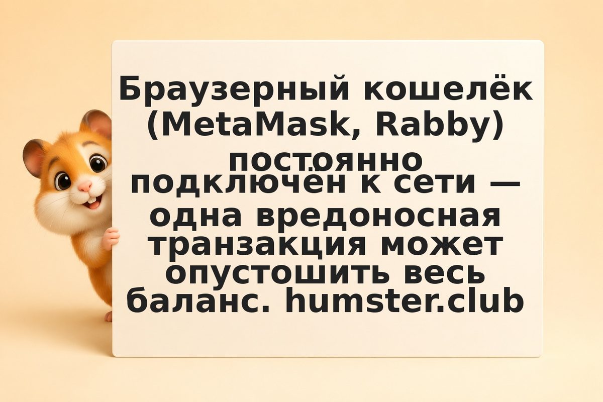 Как разделить средства: hot wallet для торговли, cold storage для сбережений