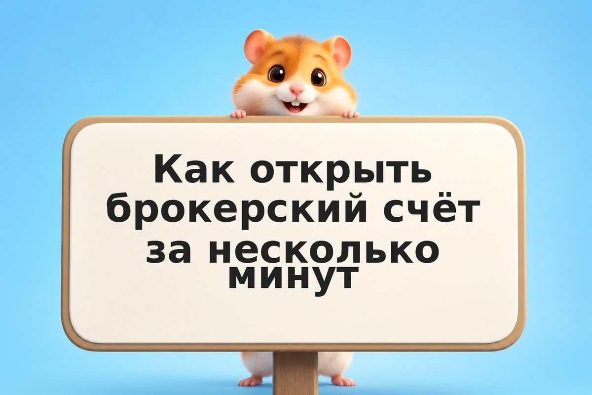 Как открыть брокерский счёт за несколько минут