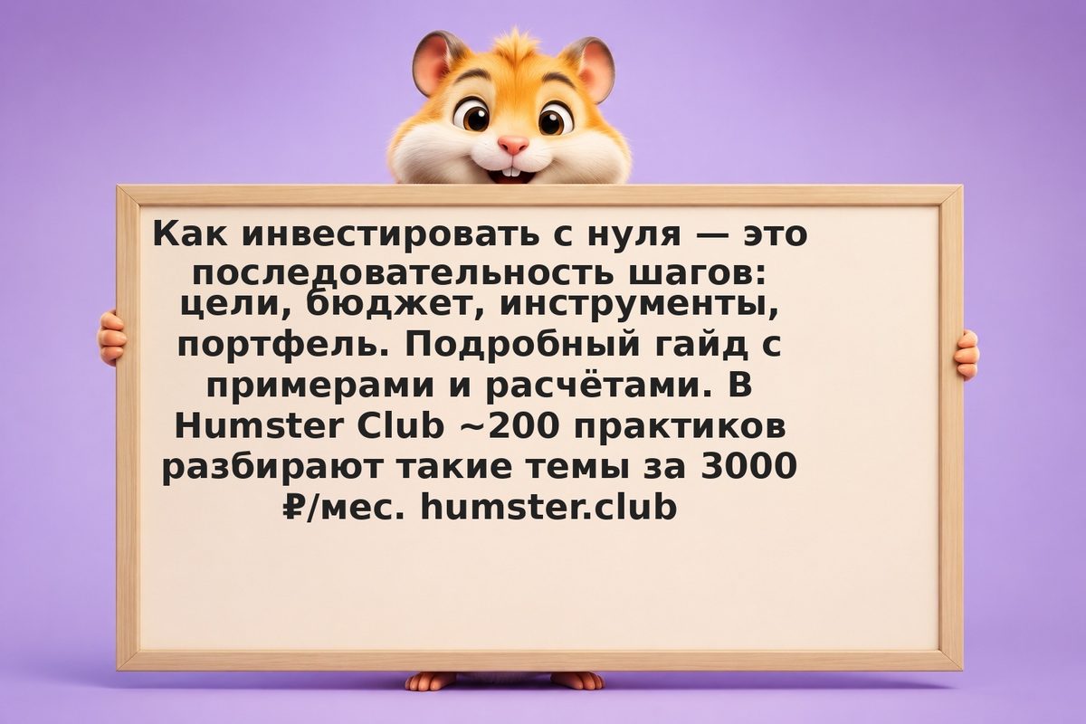 Как начать инвестировать с нуля