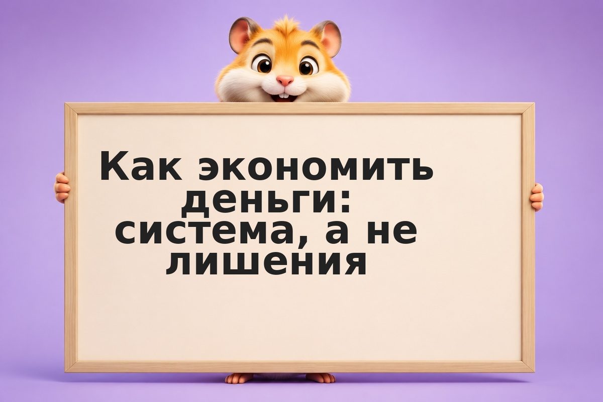 Как экономить деньги: система, а не лишения