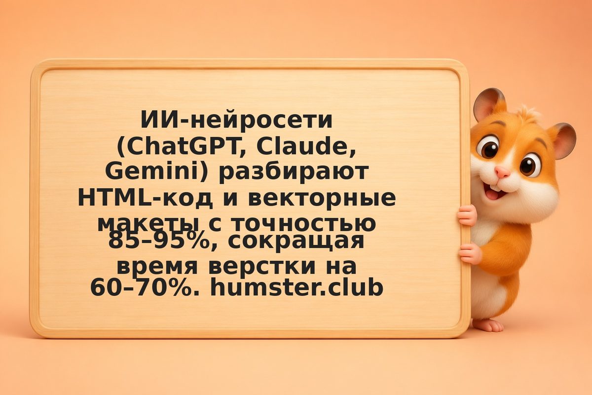 Как ИИ-парсер переводит HTML в Figma и обратно: инструкция для нетехнических инв