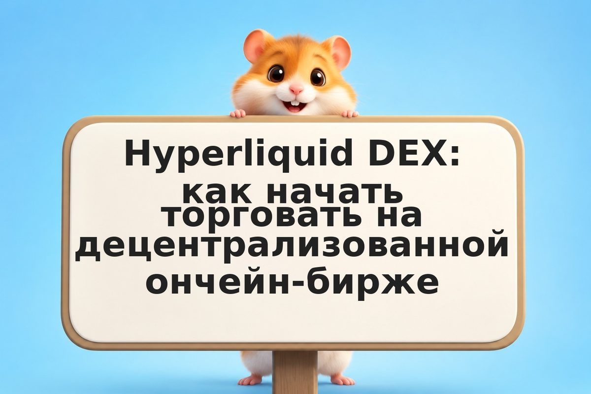 Hyperliquid DEX: как начать торговать на децентрализованной ончейн-бирже